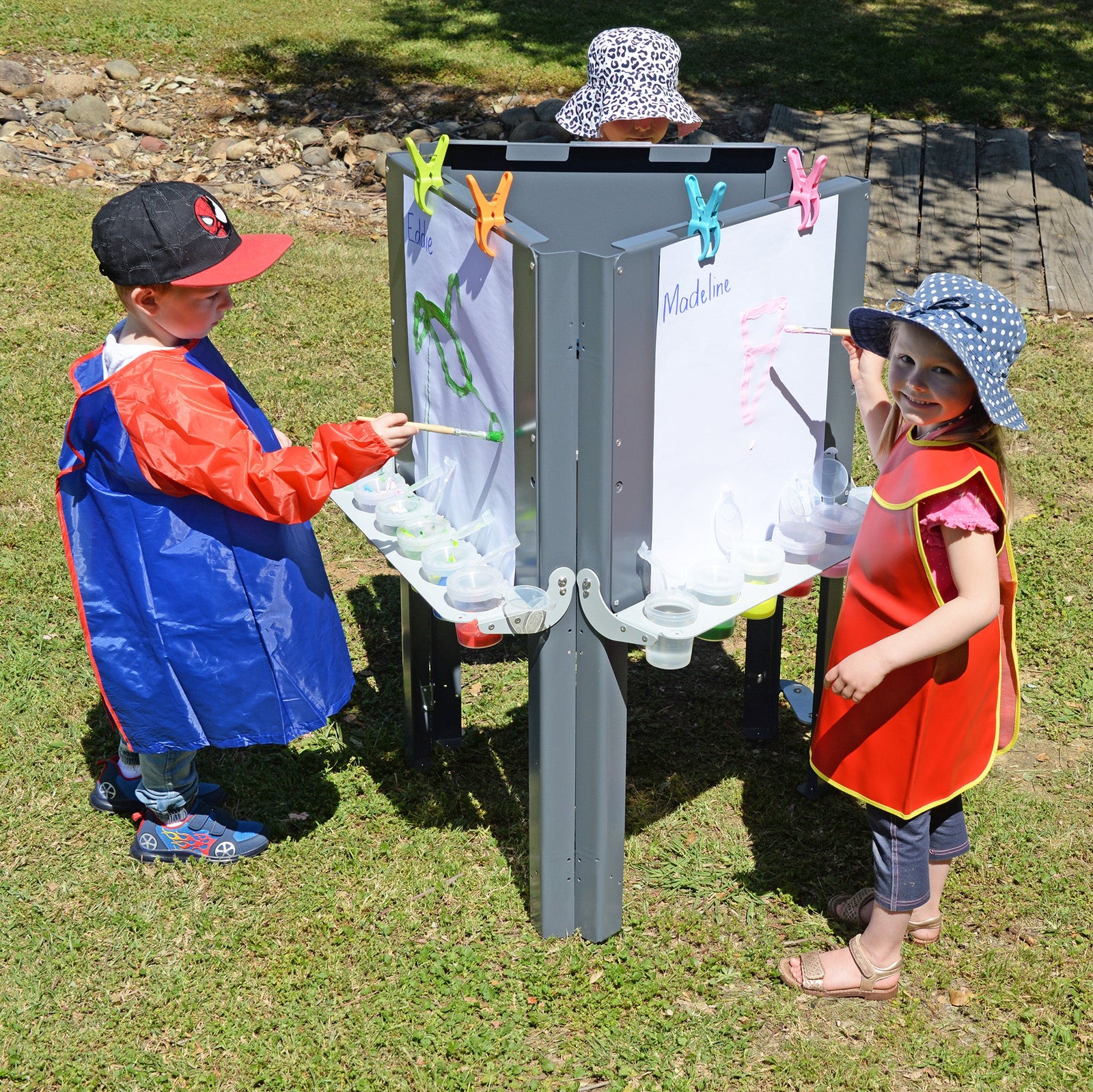 3‑Sided Painting Easel