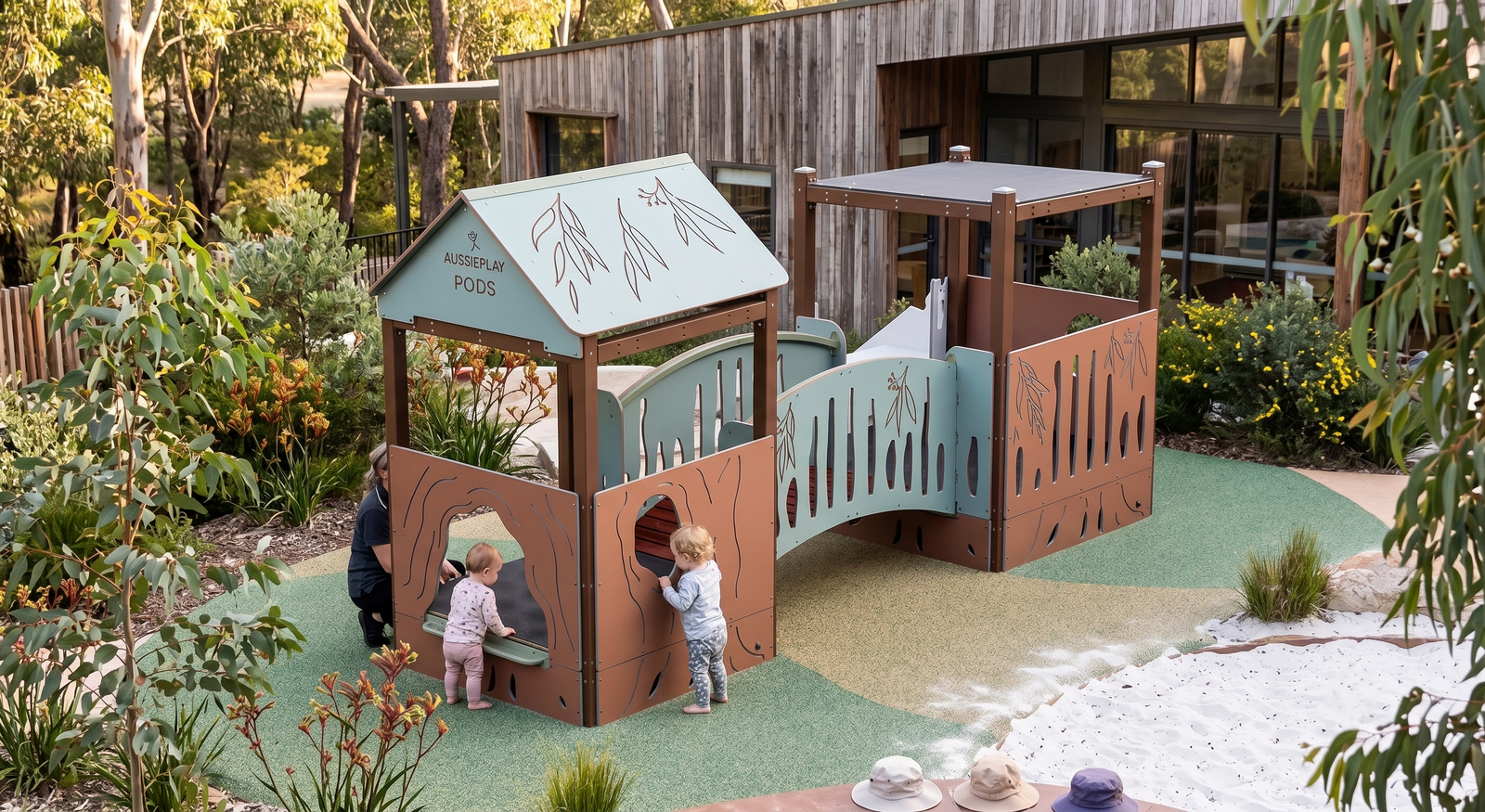 Treehouse Double Poddler - Baby Play Pod