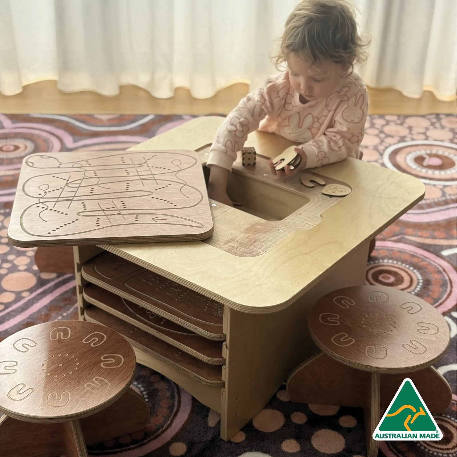 Dreamtime Games Table — additional view of games table