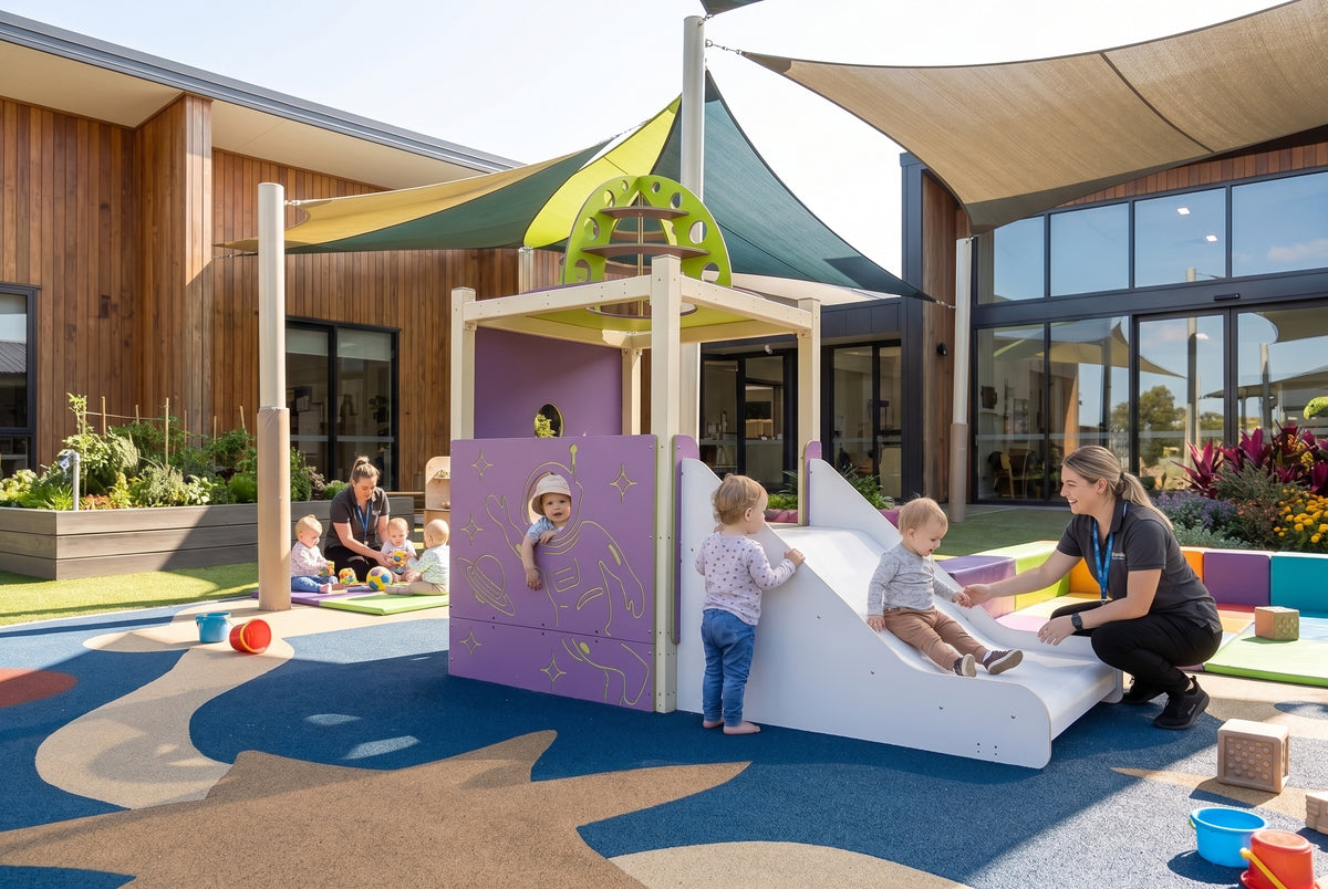 Outer Space Single Poddler - Baby Play Pod