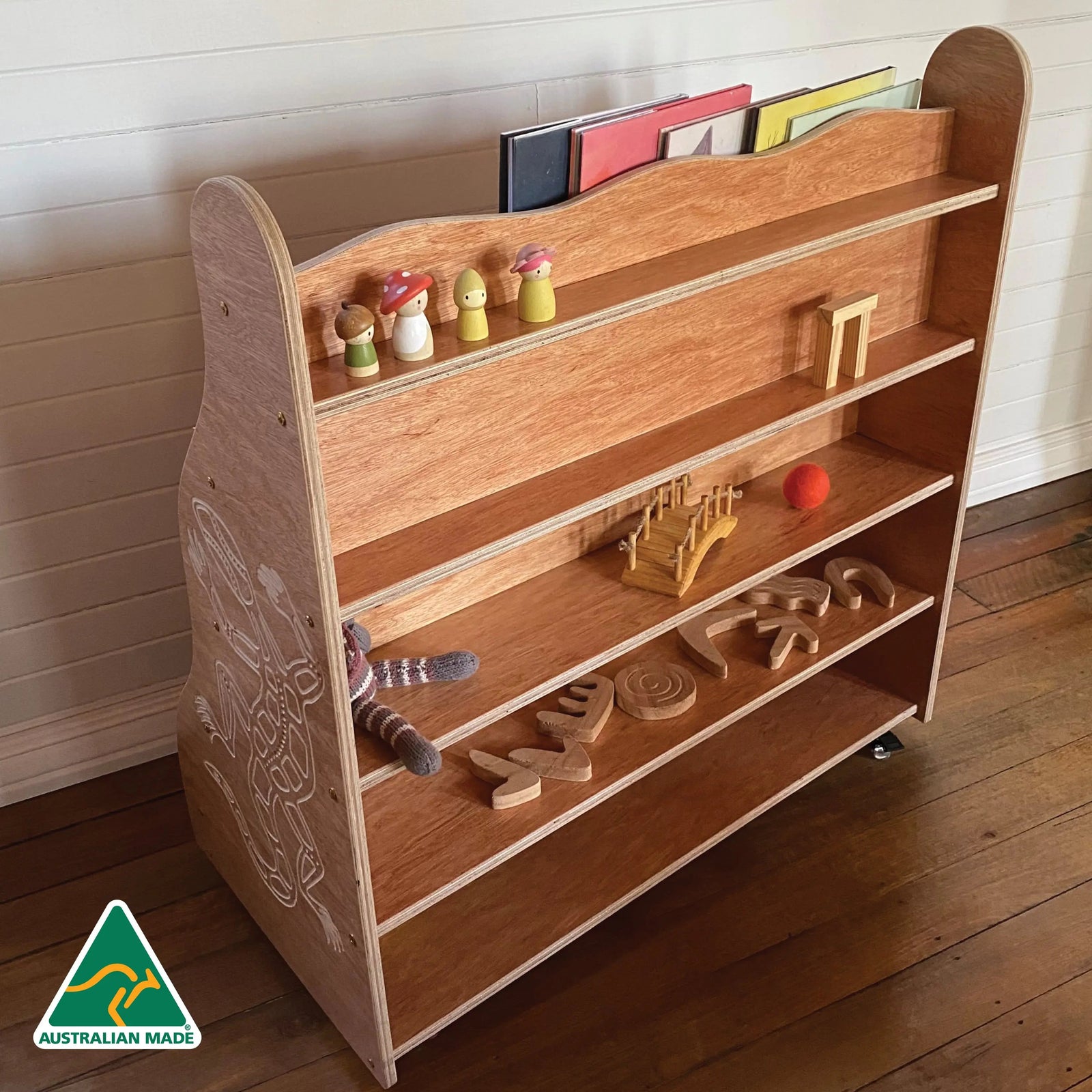 Indigenous Goanna Bookshelf — fourth alternative view