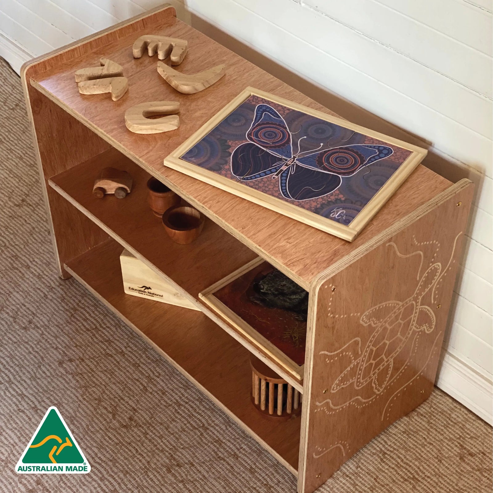 Indigenous Turtle Shelf 60cm — third alternative view