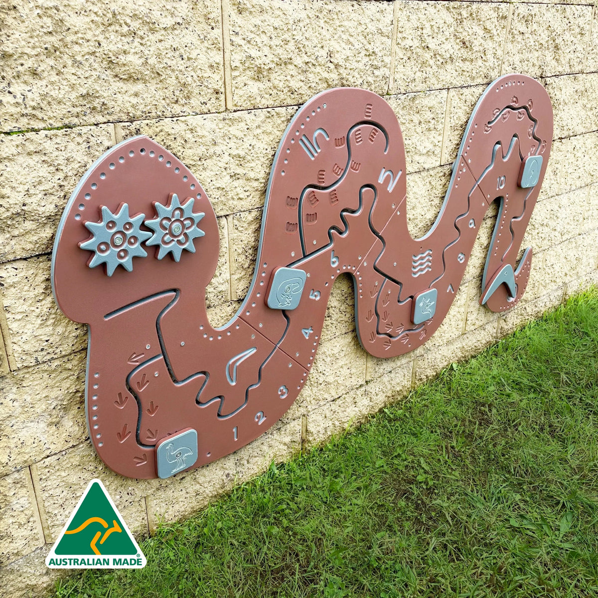 Rainbow Serpent OUTDOOR Wall Game Education National
