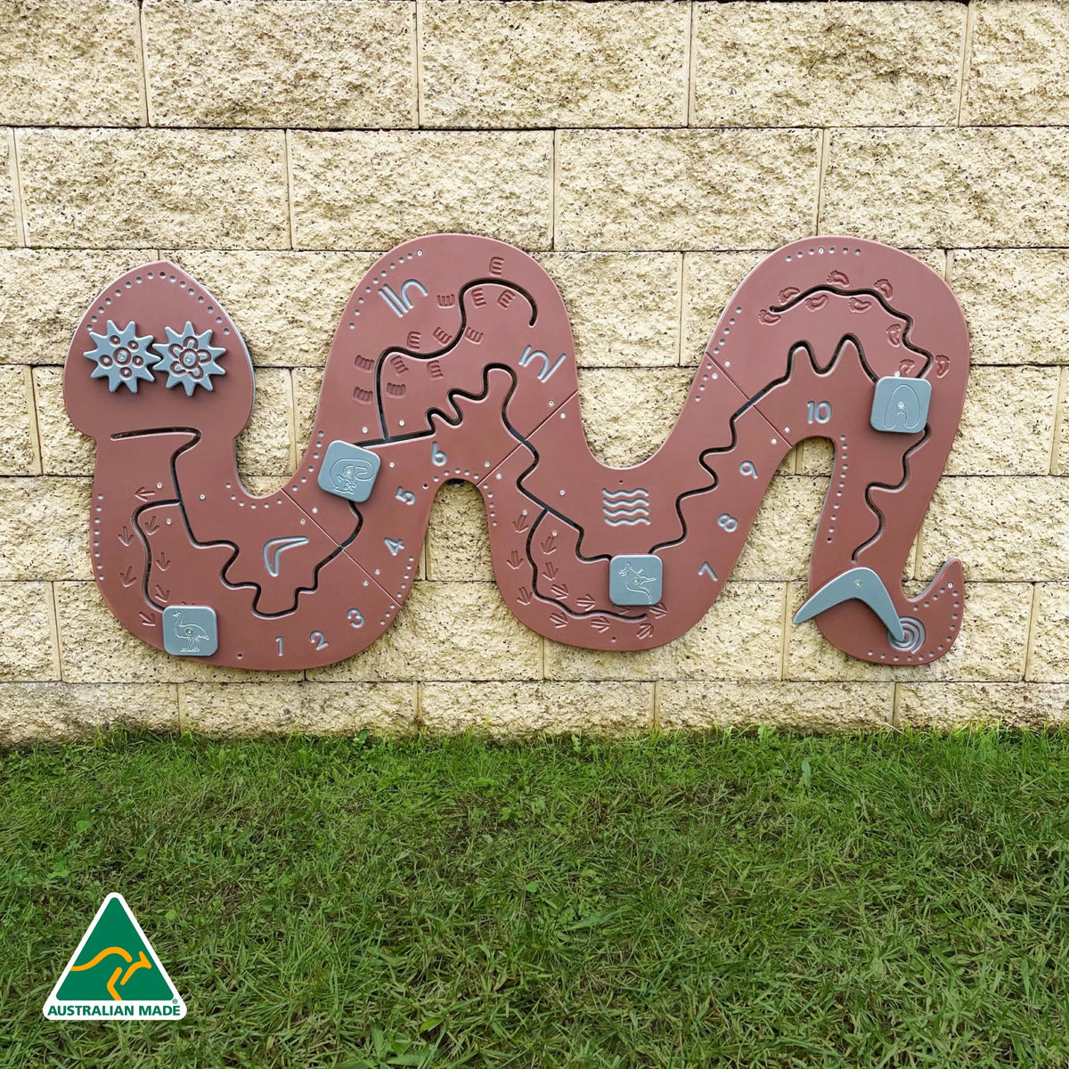 Rainbow Serpent OUTDOOR Wall Game Education National