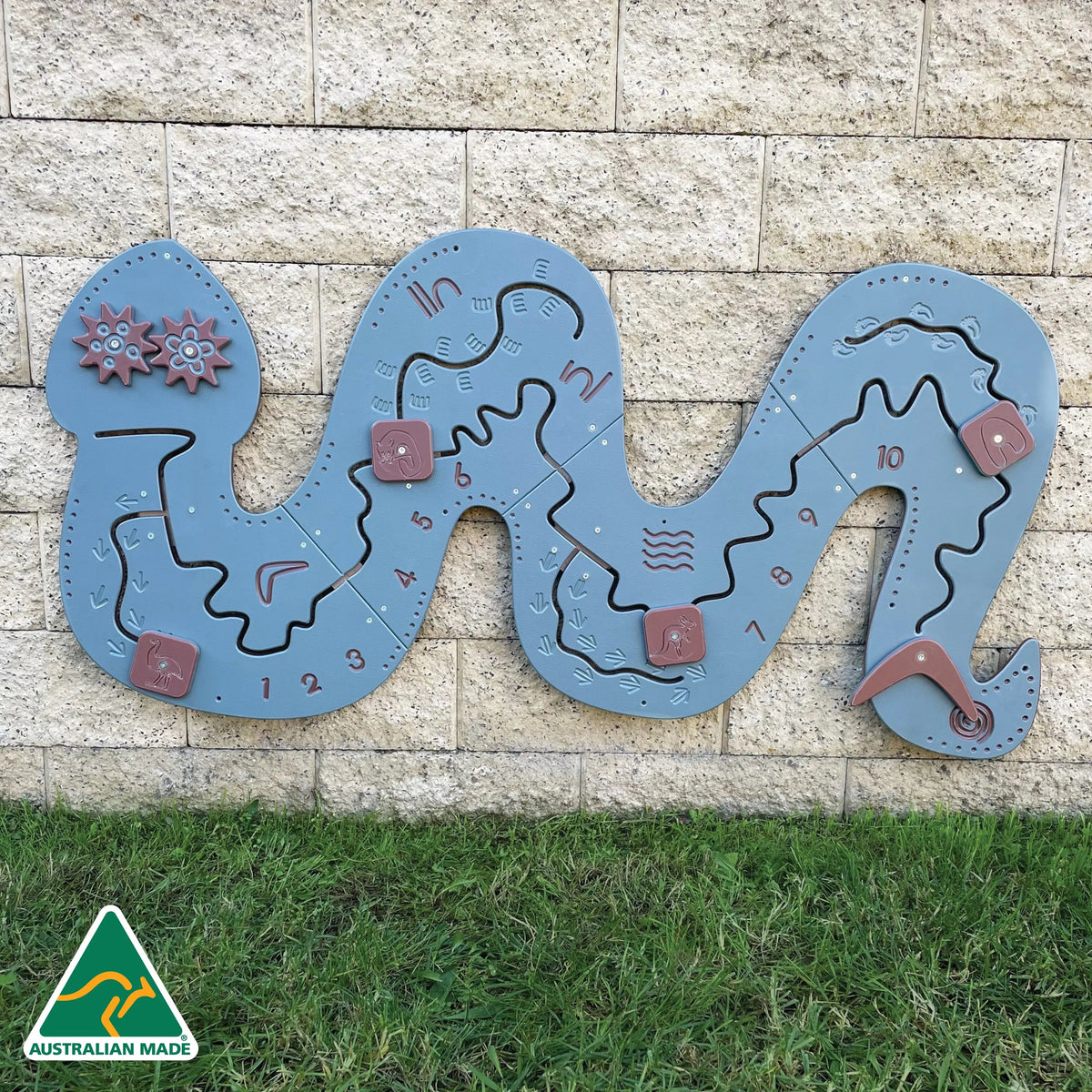 Rainbow Serpent OUTDOOR Wall Game Education National