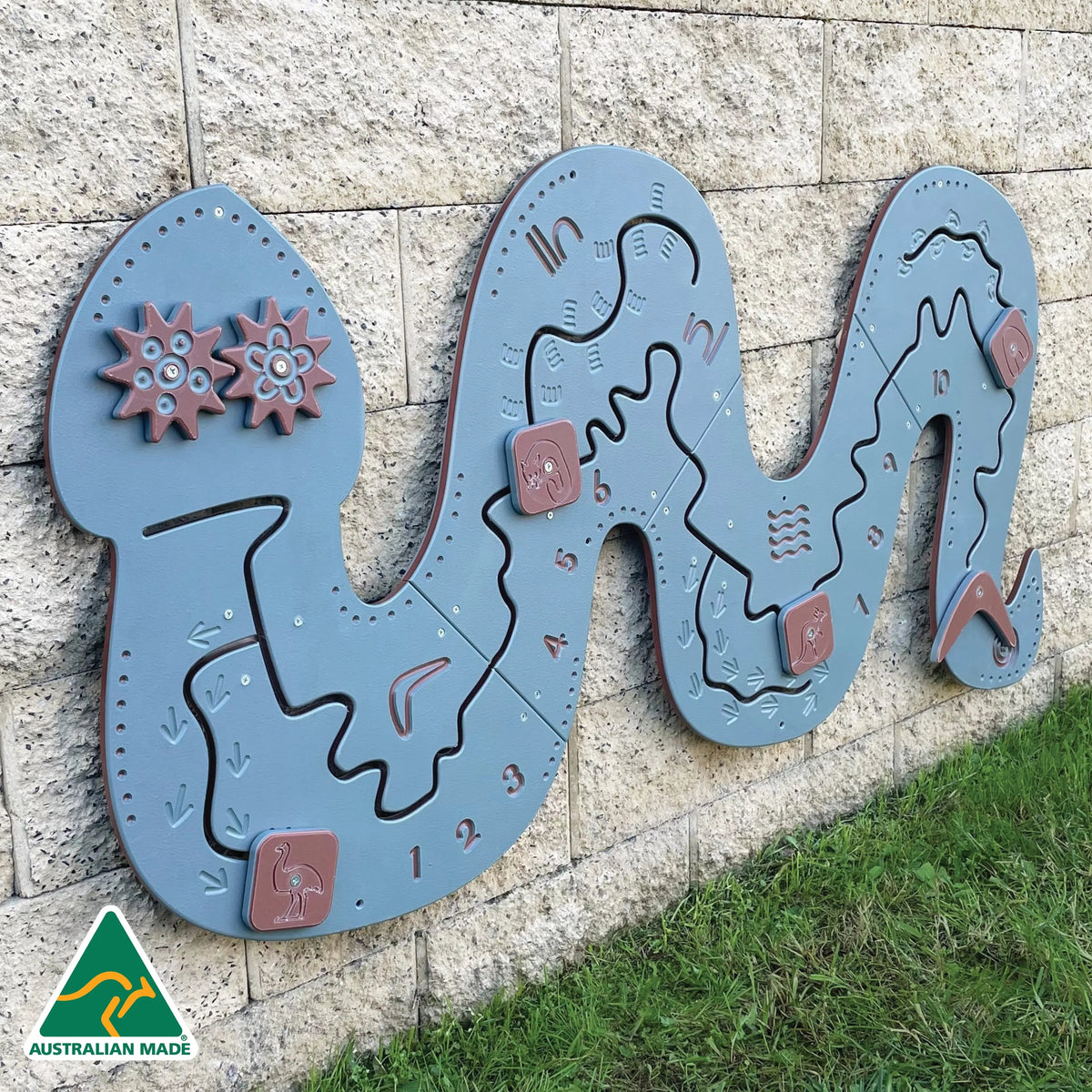 Rainbow Serpent OUTDOOR Wall Game Education National