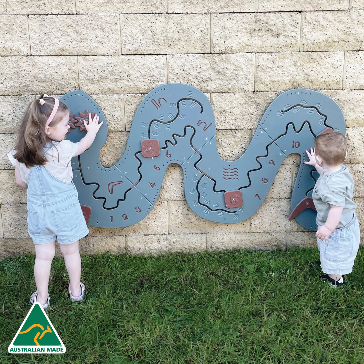 Rainbow Serpent OUTDOOR Wall Game Education National