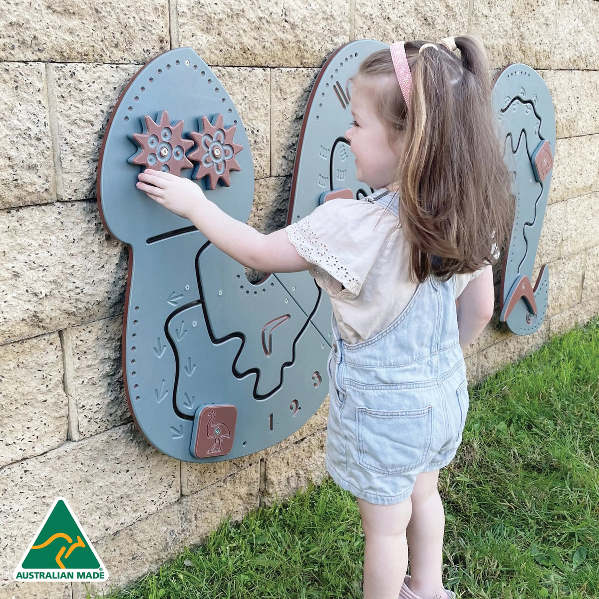 Rainbow Serpent OUTDOOR Wall Game Education National