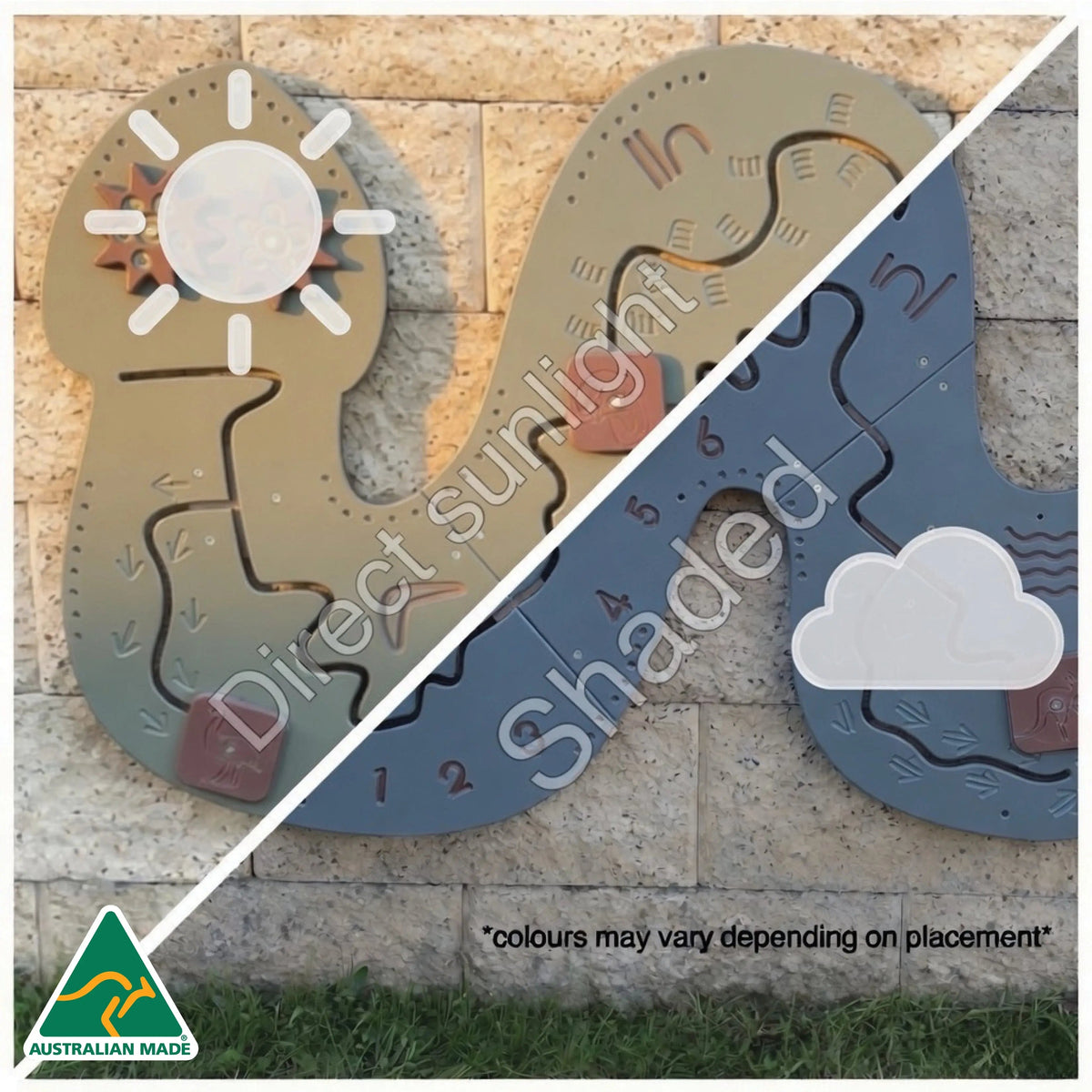 Rainbow Serpent OUTDOOR Wall Game Education National