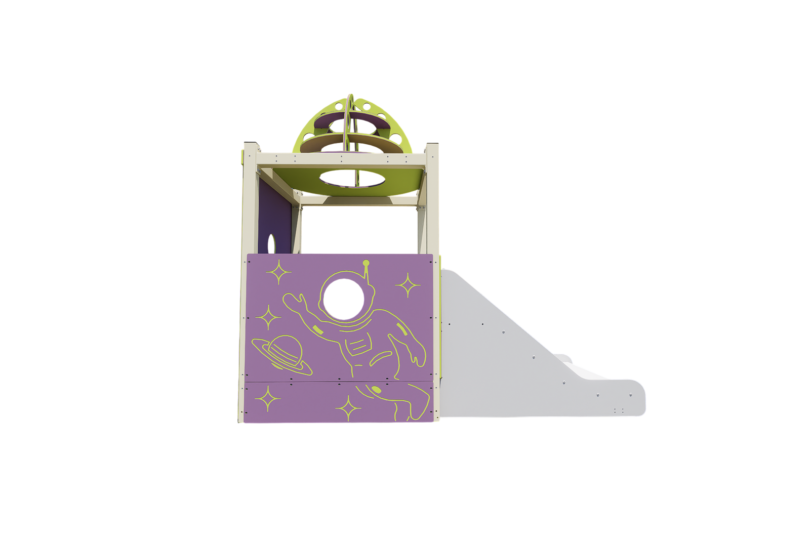 Outer Space Double Poddler - Baby Play Pod