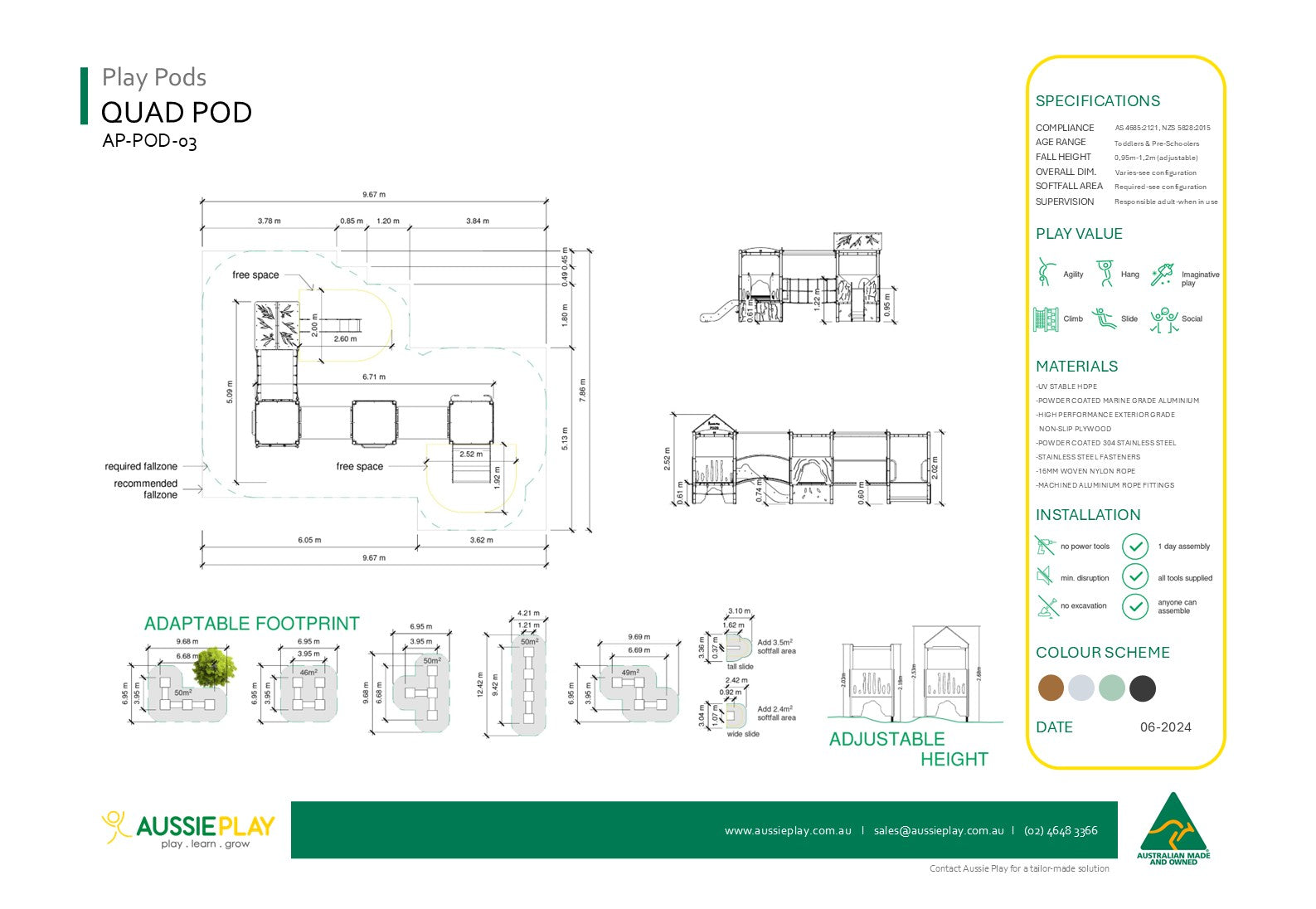 Treehouse Quad Pod