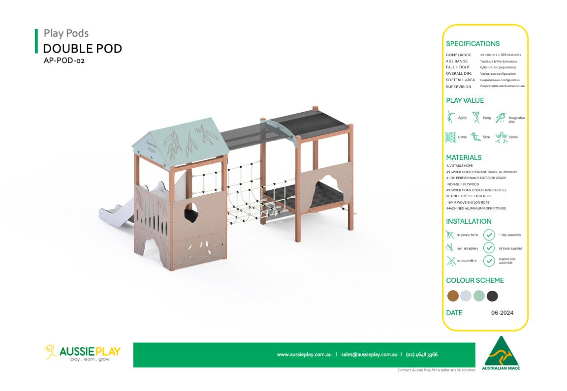 Treehouse Double Pod