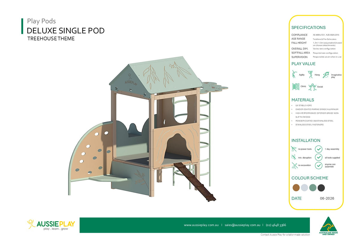 Deluxe Treehouse Single Pod