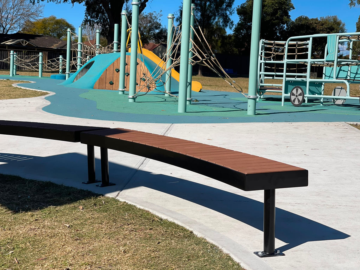 Elements - Fixed Outdoor Bench Seat