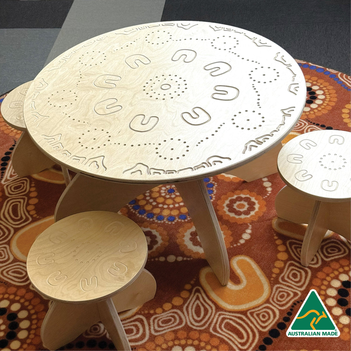 Yarning Circle Table and Stools - Pre Schooler Size