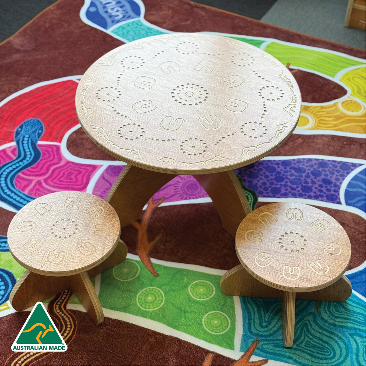 Yarning Circle Table and Stools - Pre Schooler Size