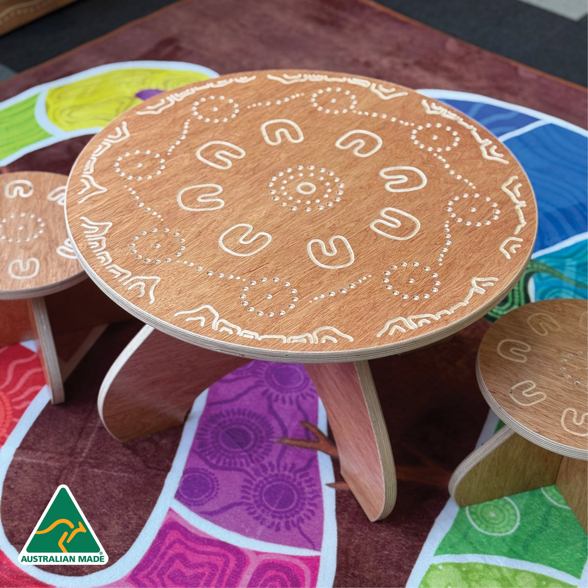 Yarning Circle Table and Stools - Pre Schooler Size