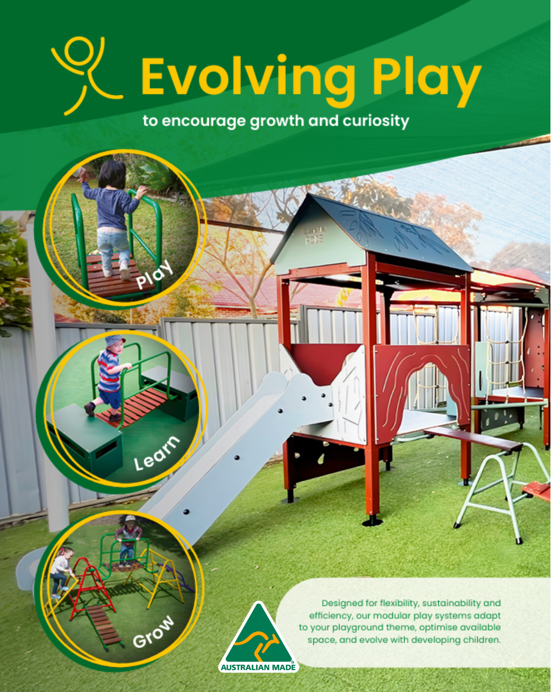 Evolving Play:  Supporting Growth and Curiosity