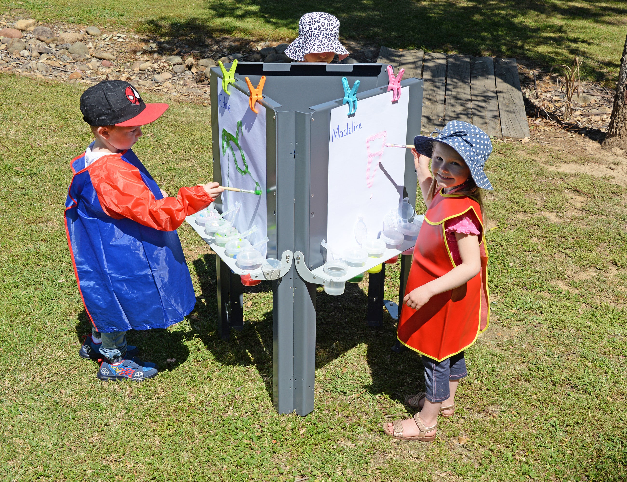 3‑Sided Painting Easel for Children | Indoor & Outdoor Art Station