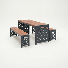 Urban Picnic Table and Bench Set