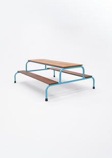 Outdoor Merbau Top Picnic Table