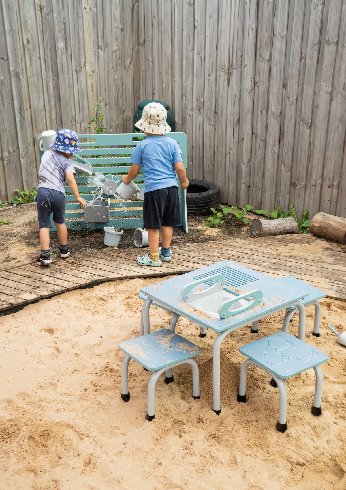 Sand and Splash Stool Set