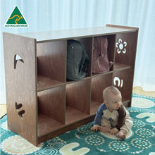 Aboriginal Symbols Classroom Bag Locker Unit