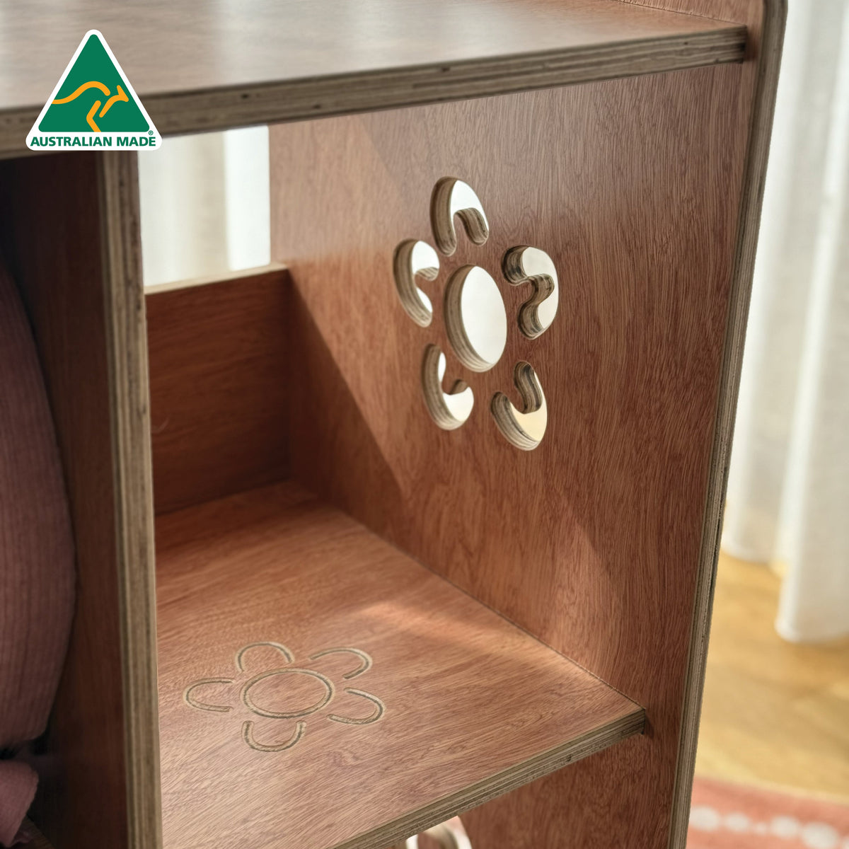 Aboriginal Symbols Classroom Bag Locker Unit — fifth alternative view