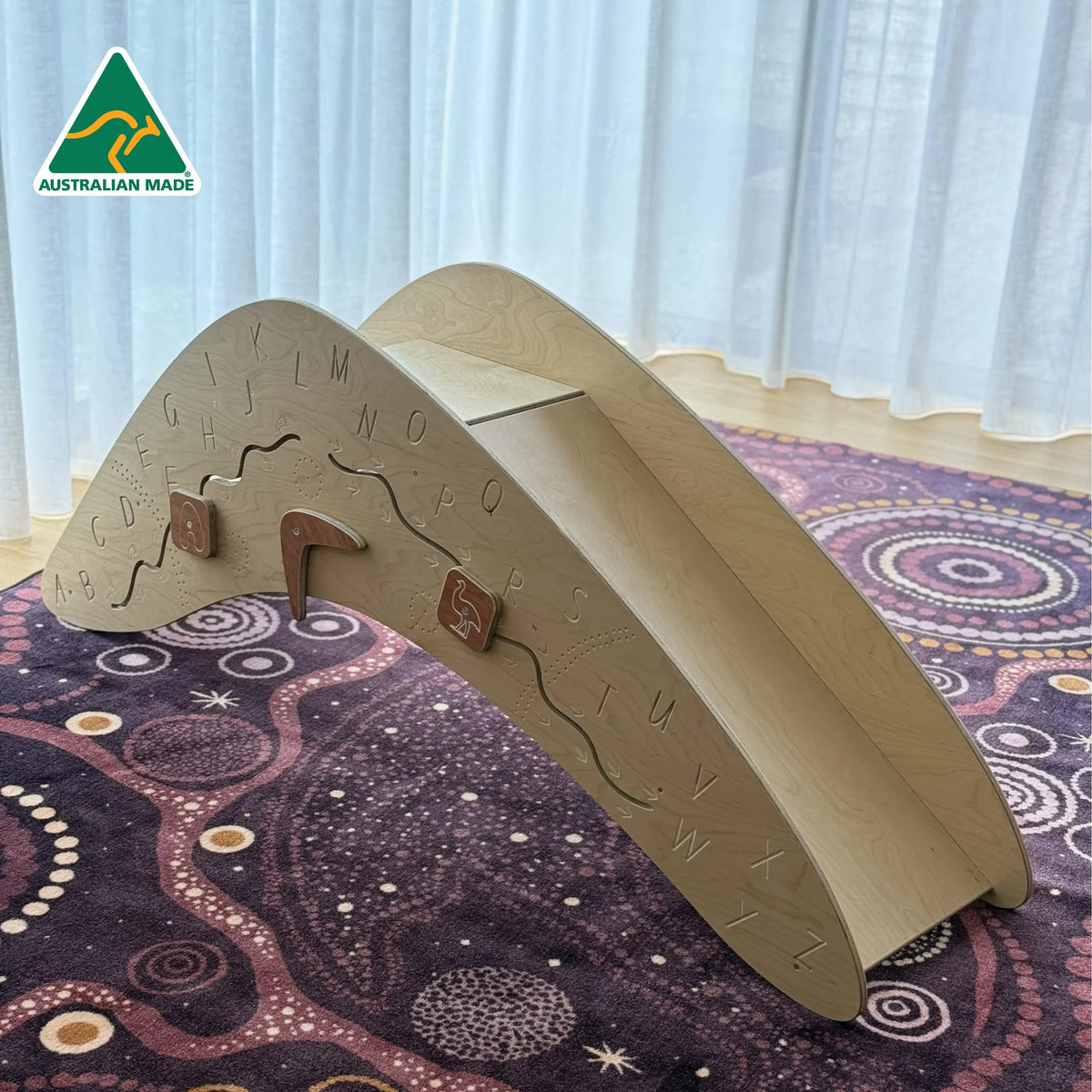 Boomerang Slippery Dip — alternative view of slippery dip slide