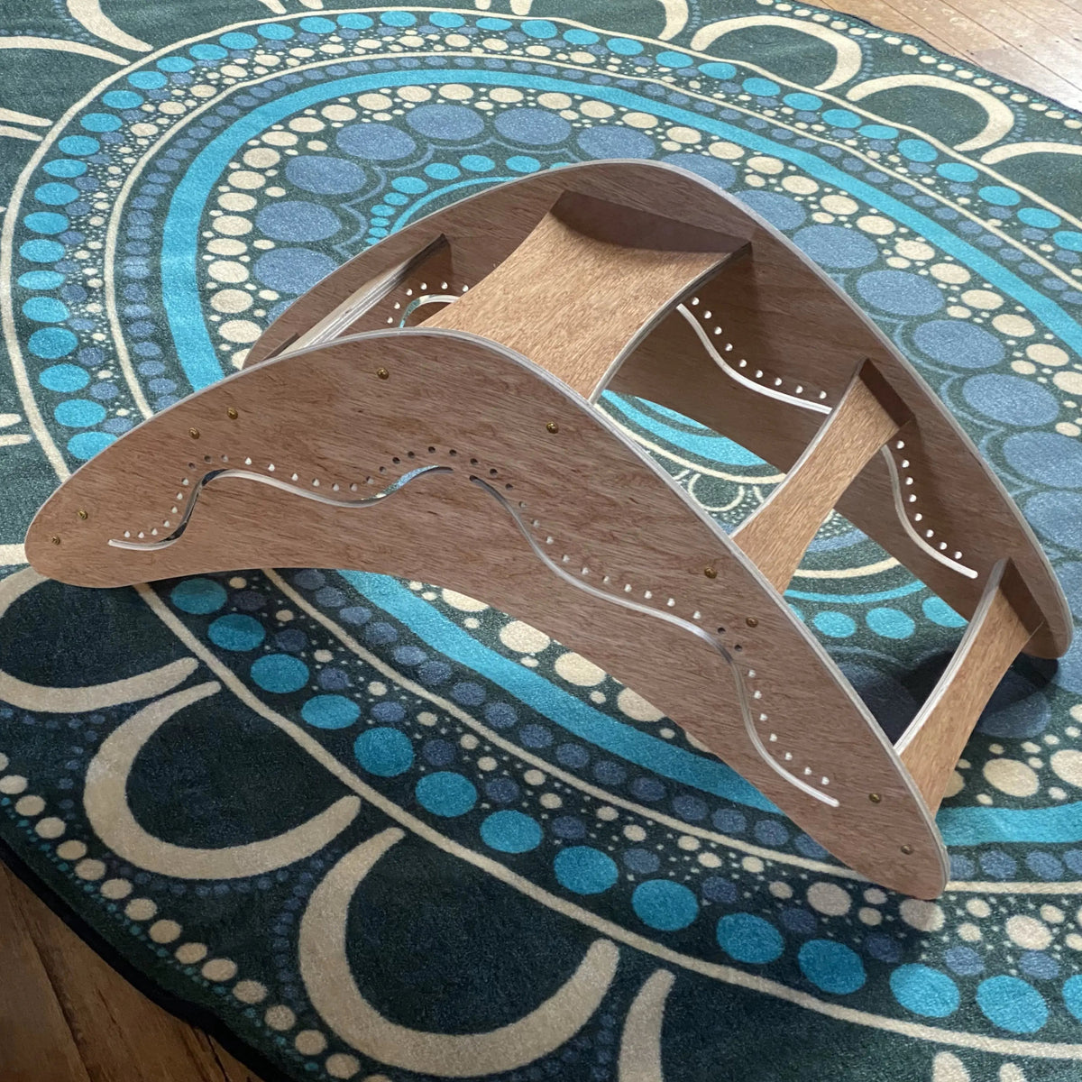 Boomerang Climber — alternative view of climber rocker