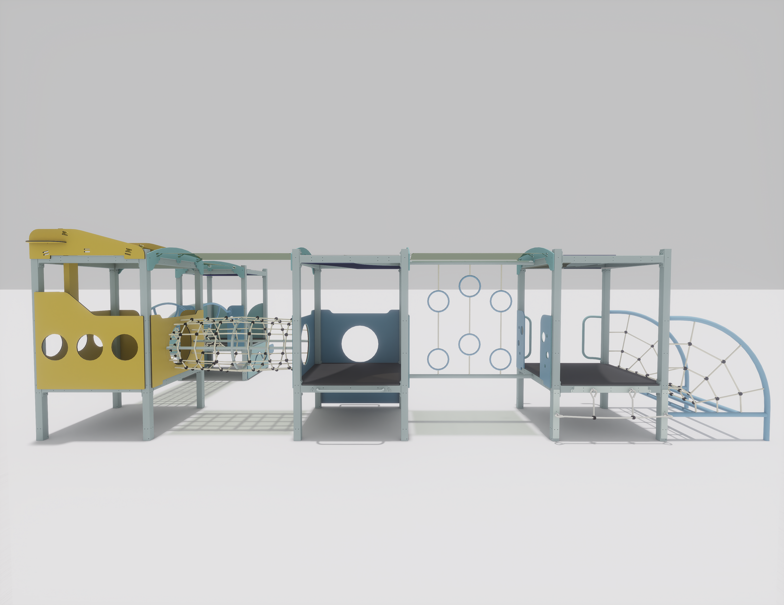 Ocean Blue Quad Pod