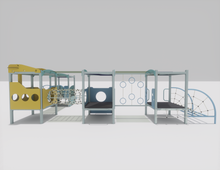 Ocean Blue Quad Pod