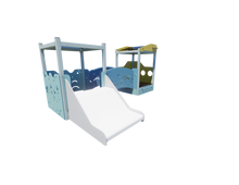 Ocean Blue Double Poddler - Baby Play Pod