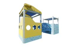 Ocean Blue Double Poddler - Baby Play Pod