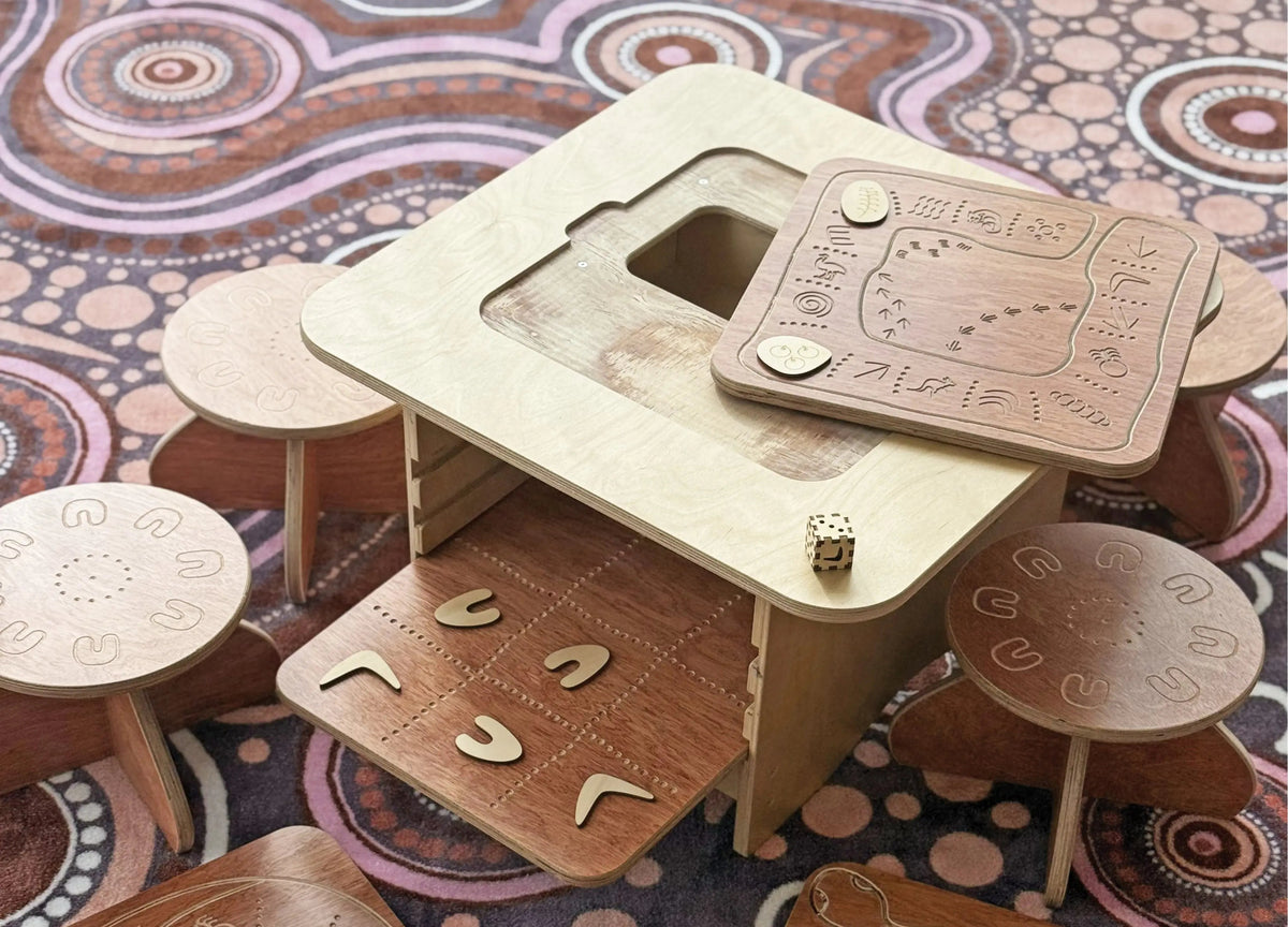 Dreamtime Games Table — alternative view of games table