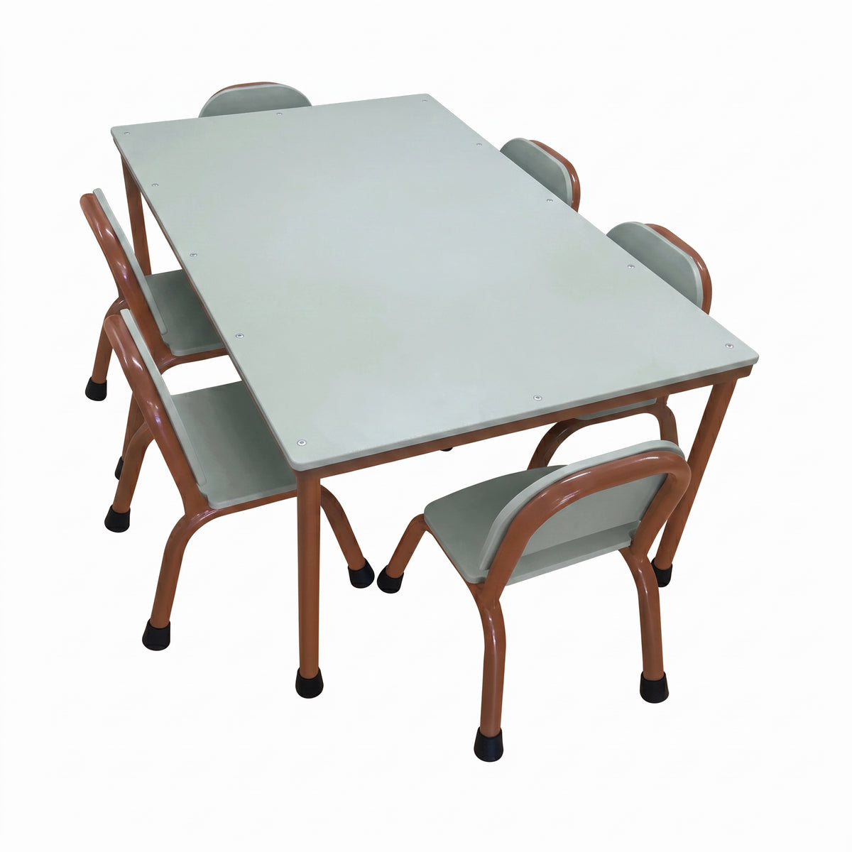 Outdoor Classroom Table and Chairs Set of 7