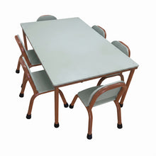 Outdoor Classroom Table and Chairs Set of 7