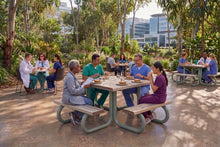 Square Aluminium Picnic Table