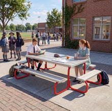 The Big Aluminium Picnic Table