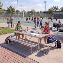 The Big Aluminium Picnic Table