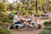 Square Aluminium Picnic Table