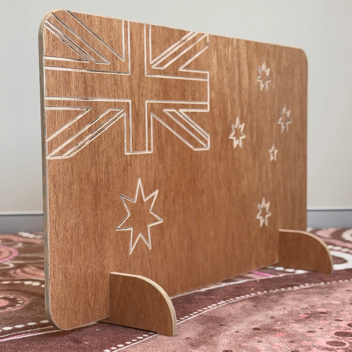 Australian Flags Room Dividers — room dividers in classroom setting