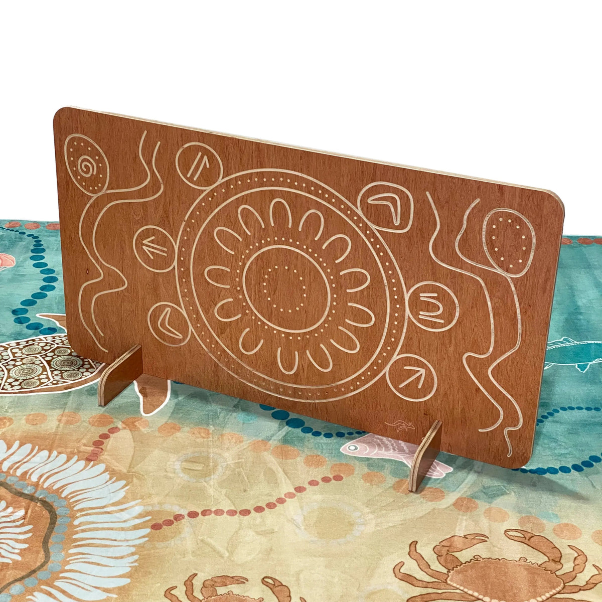 Yarning Circle Indigenous Room Divider — additional view of room divider