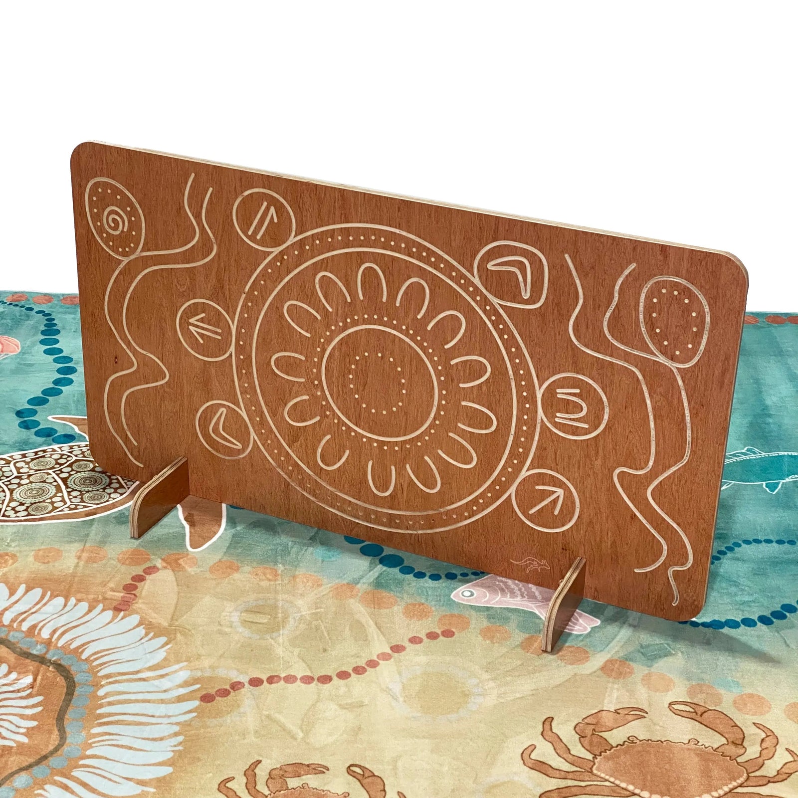 Yarning Circle Indigenous Room Divider — additional view of room divider