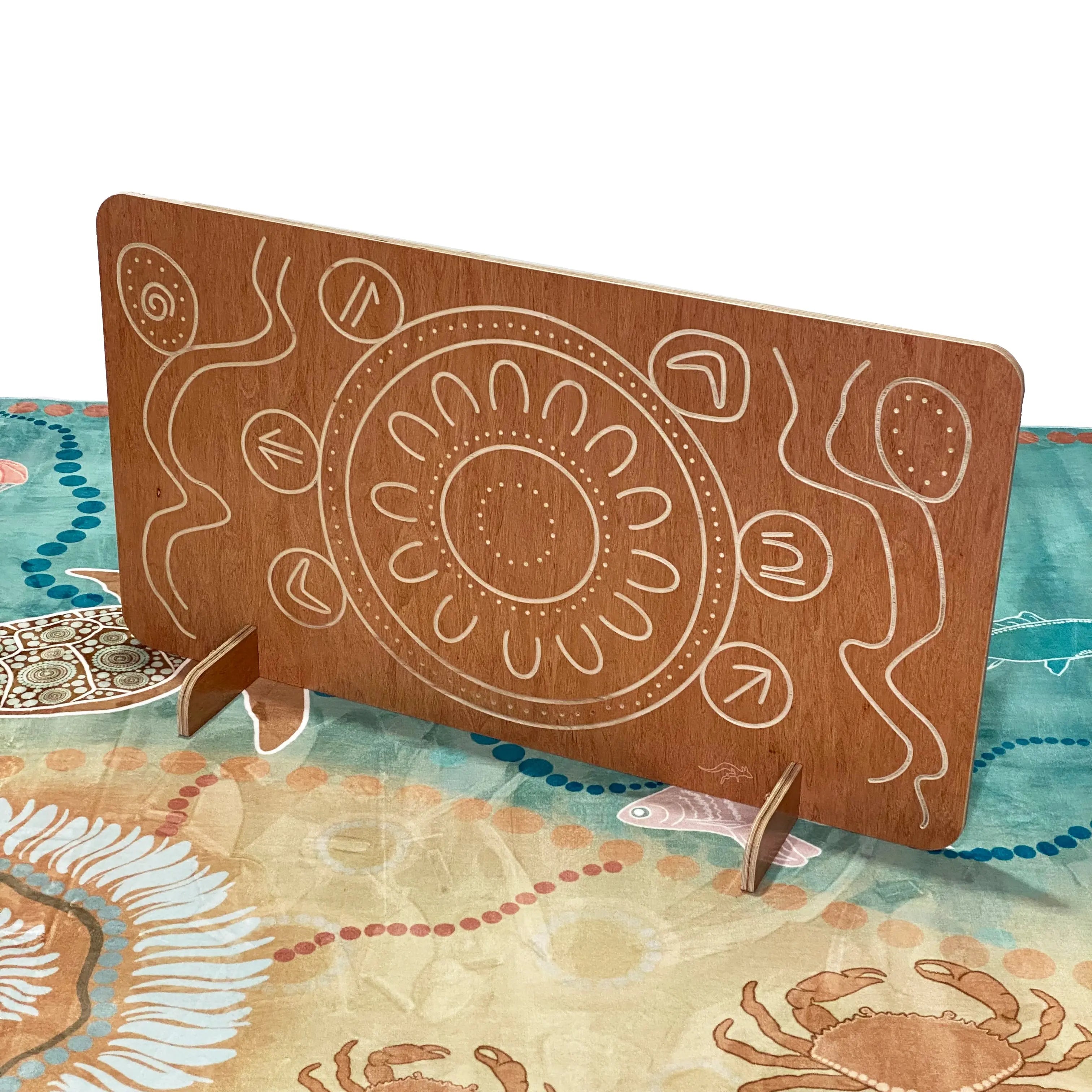Yarning Circle Indigenous Room Divider — additional view of room divider