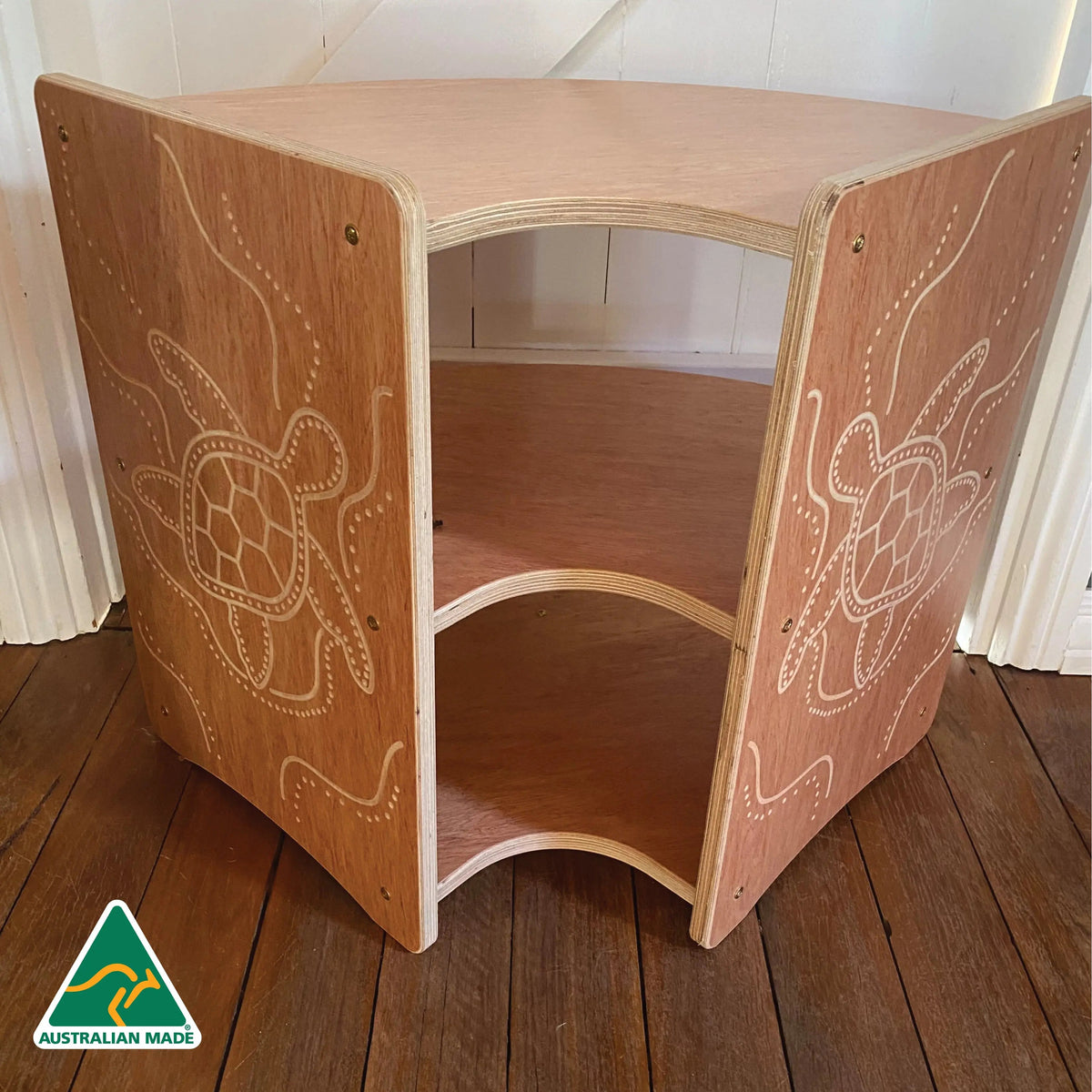 Indigenous Turtle Shelf Curved 60cm — second alternative view