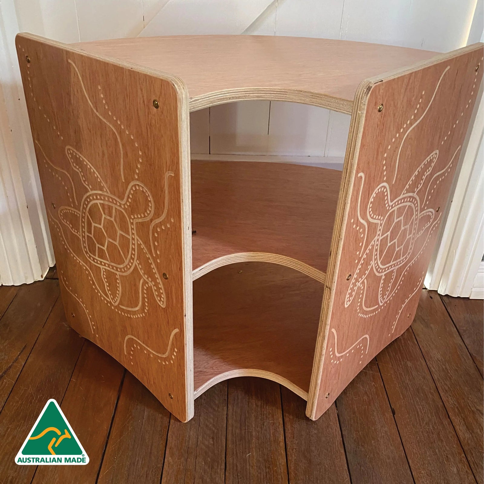 Indigenous Turtle Shelf Curved 60cm — second alternative view