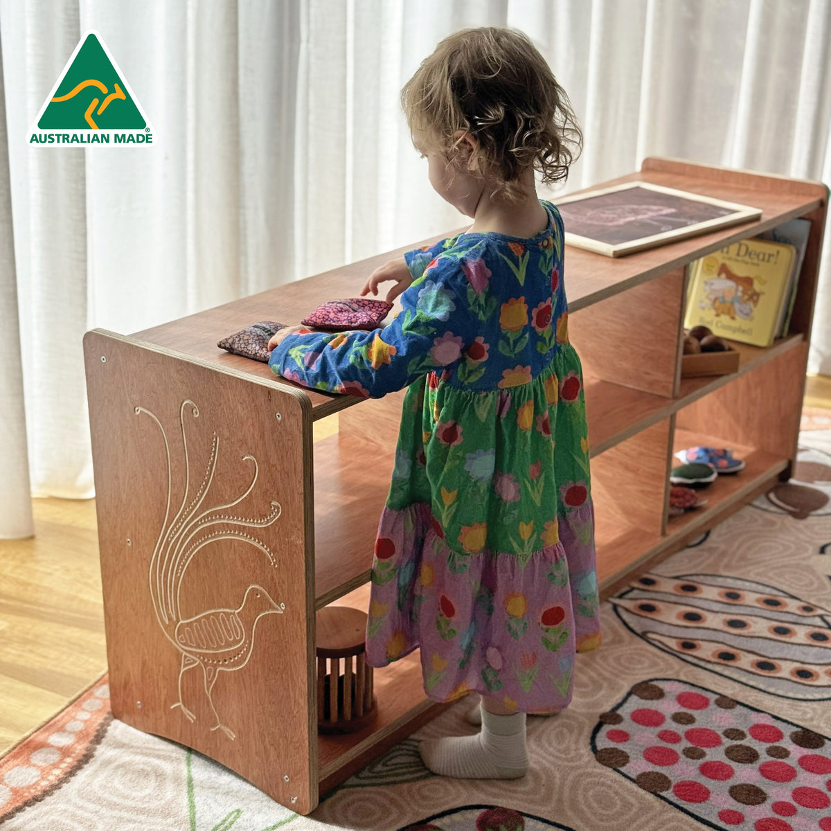 Lyrebird Classroom Shelf Unit — fourth alternative view