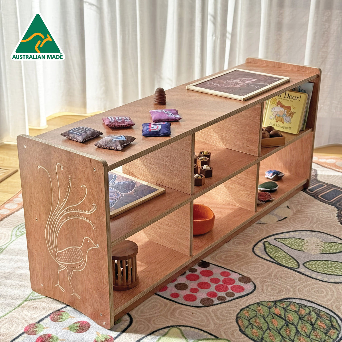 Lyrebird Classroom Shelf Unit — second alternative view