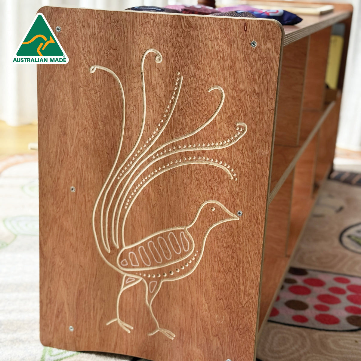 Lyrebird Classroom Shelf Unit — alternative view of lyrebird shelf unit
